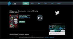 Desktop Screenshot of lt-live.com