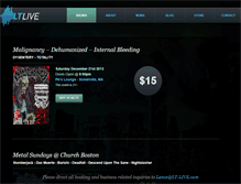 Tablet Screenshot of lt-live.com